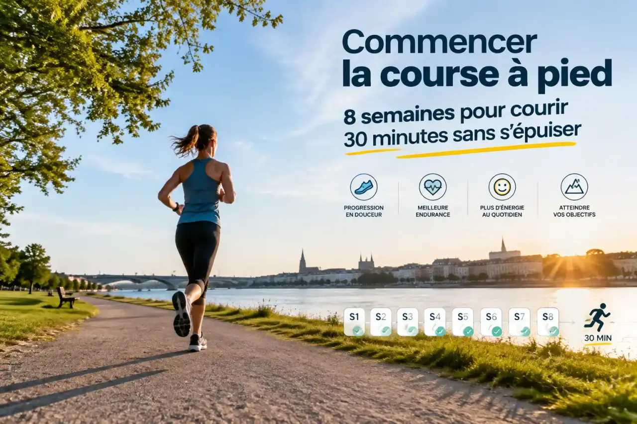 Commencer la course à pied : 8 semaines pour courir 30 minutes sans s’épuiser