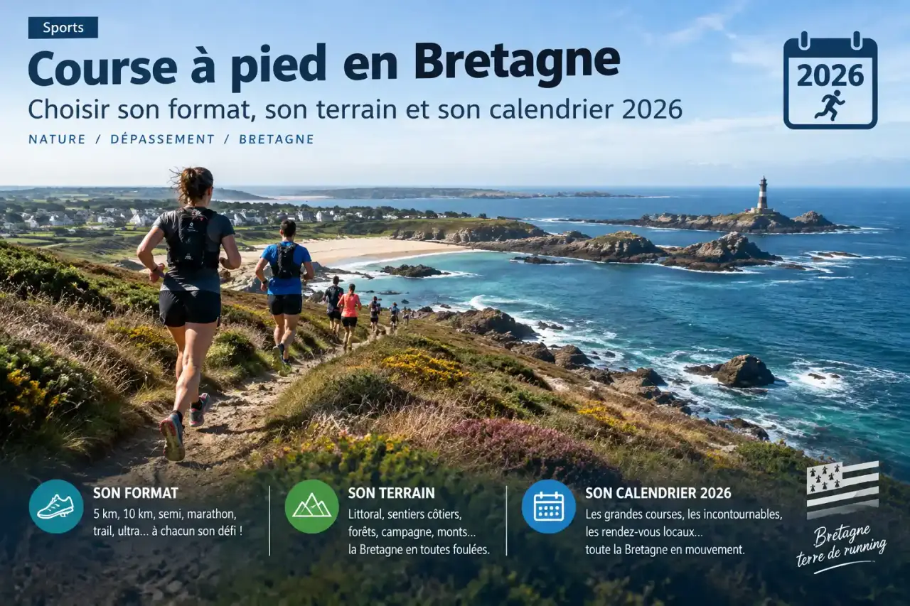 Course à pied en Bretagne : choisir son format, son terrain et son calendrier 2026
